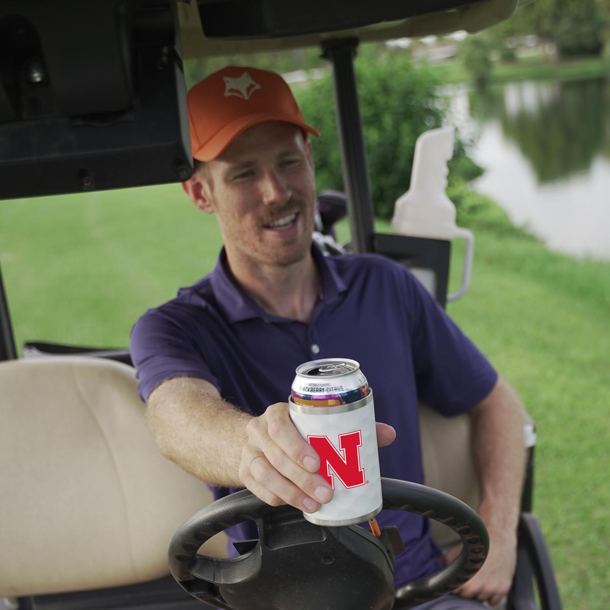 CC001C-Nebraska 01 Ballin Can Cooler Lifestyle Listing v1