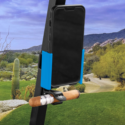 Phone Caddy + Cigar Holder